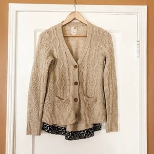 Anthropologie High/Low Cardigan